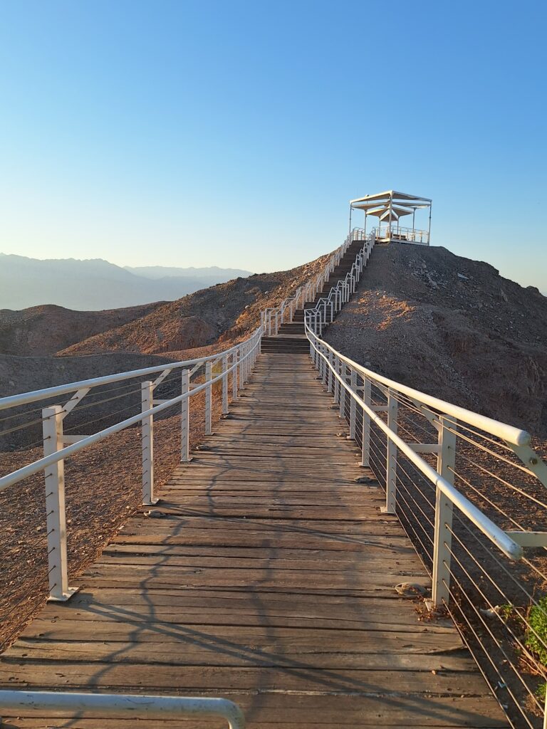 מצפור הים האדום -המדרגות