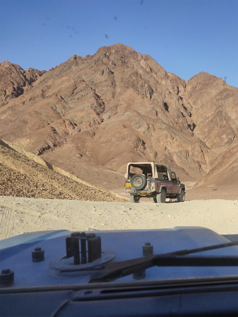 טיול ג'יפים בשמורת הרי אילת