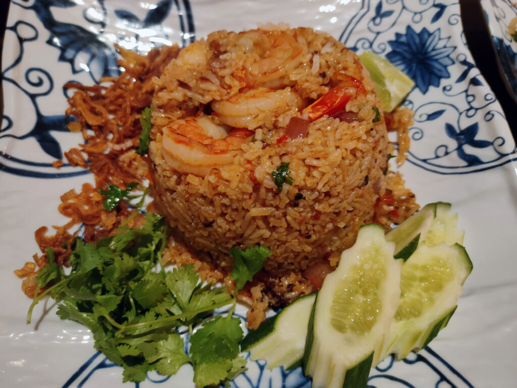 תאיסטורי - אורז עם שרימפס!