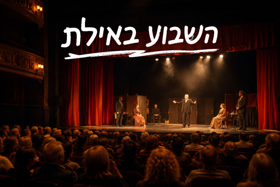 הופעות באילת השבוע – אירועים של תרבות ובילויים - תחילת שנת הלימודים - תחילת עונת ההצגות באילת